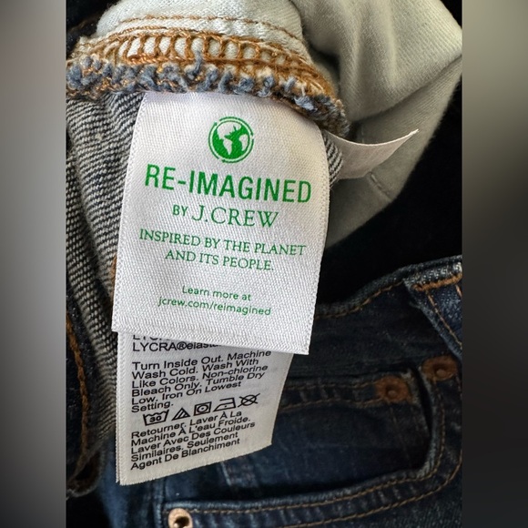 J. CREW Women's Blue Jeans 👖 🤎 - Picture 8 of 10
